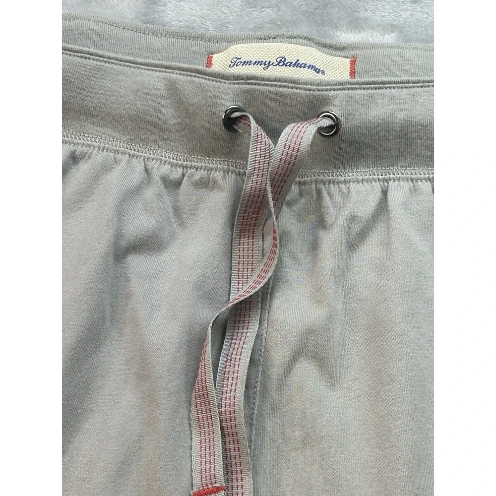 Tommy Bahama Pants Mens 2XL Grey Jogger Lounge Sweatpants Stretch Performance